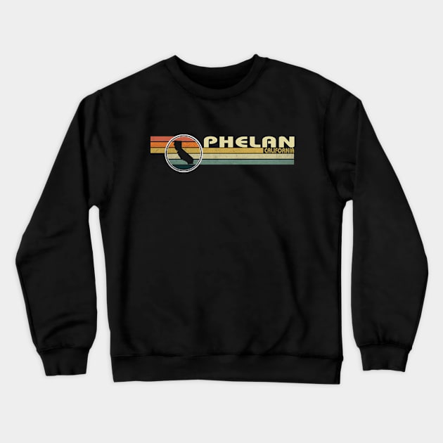 Phelan California vintage 1980s style Crewneck Sweatshirt by LuLiLa Store